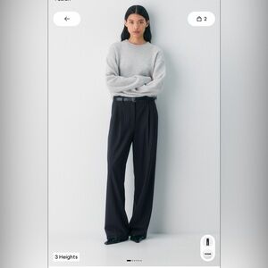 Aritzia Black Effortless Pants